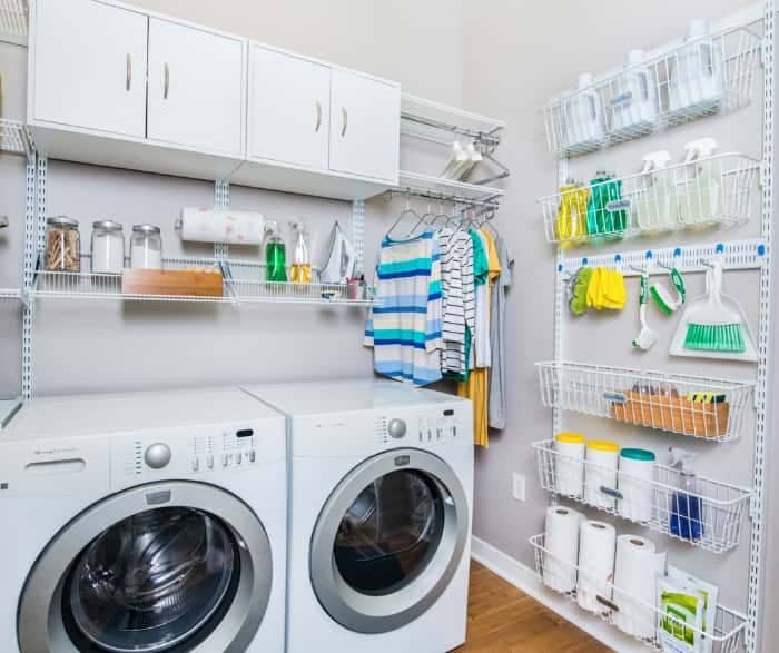 Laundry rooms and more.